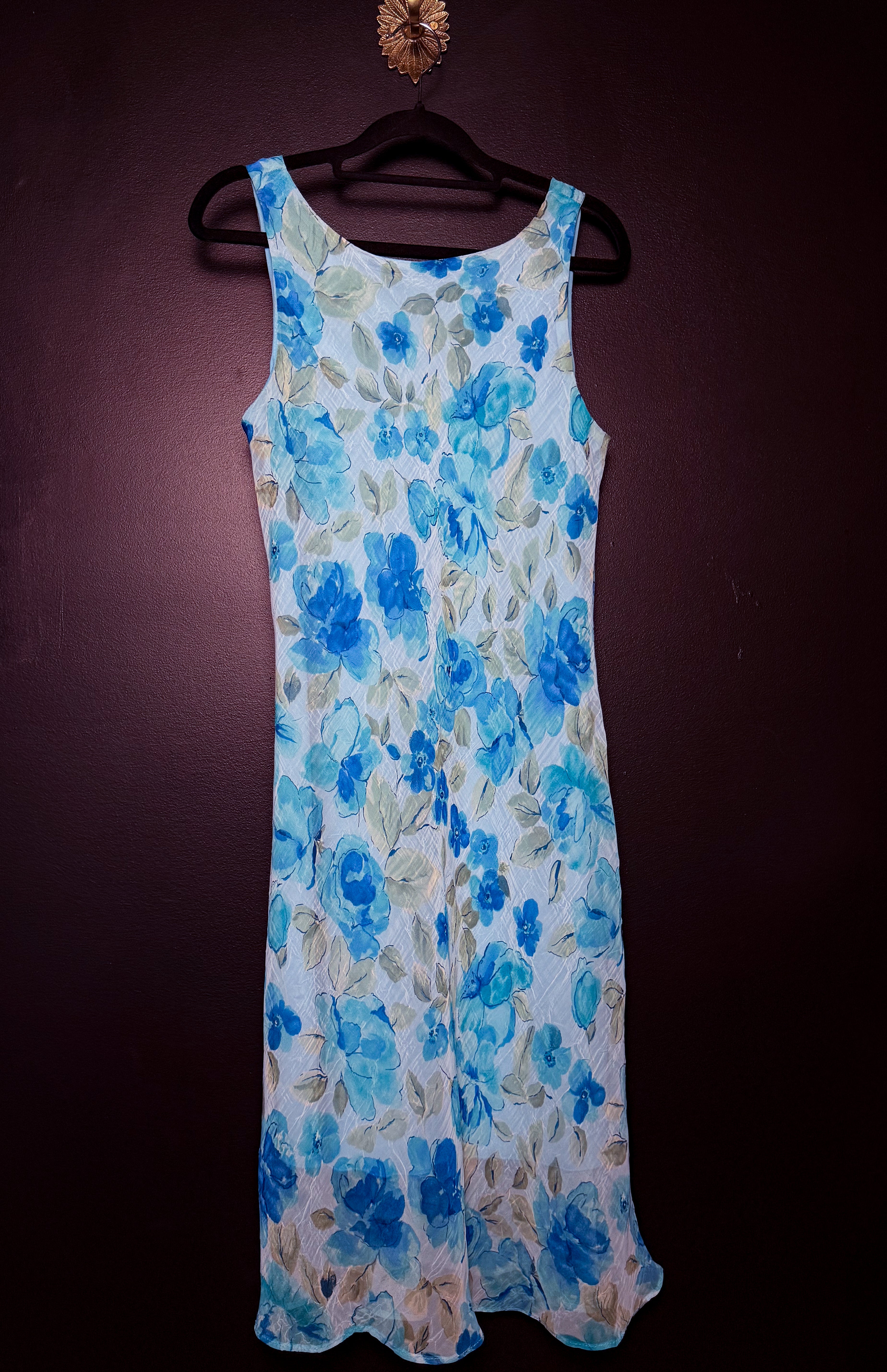 Patsy's Blue Floral Dress