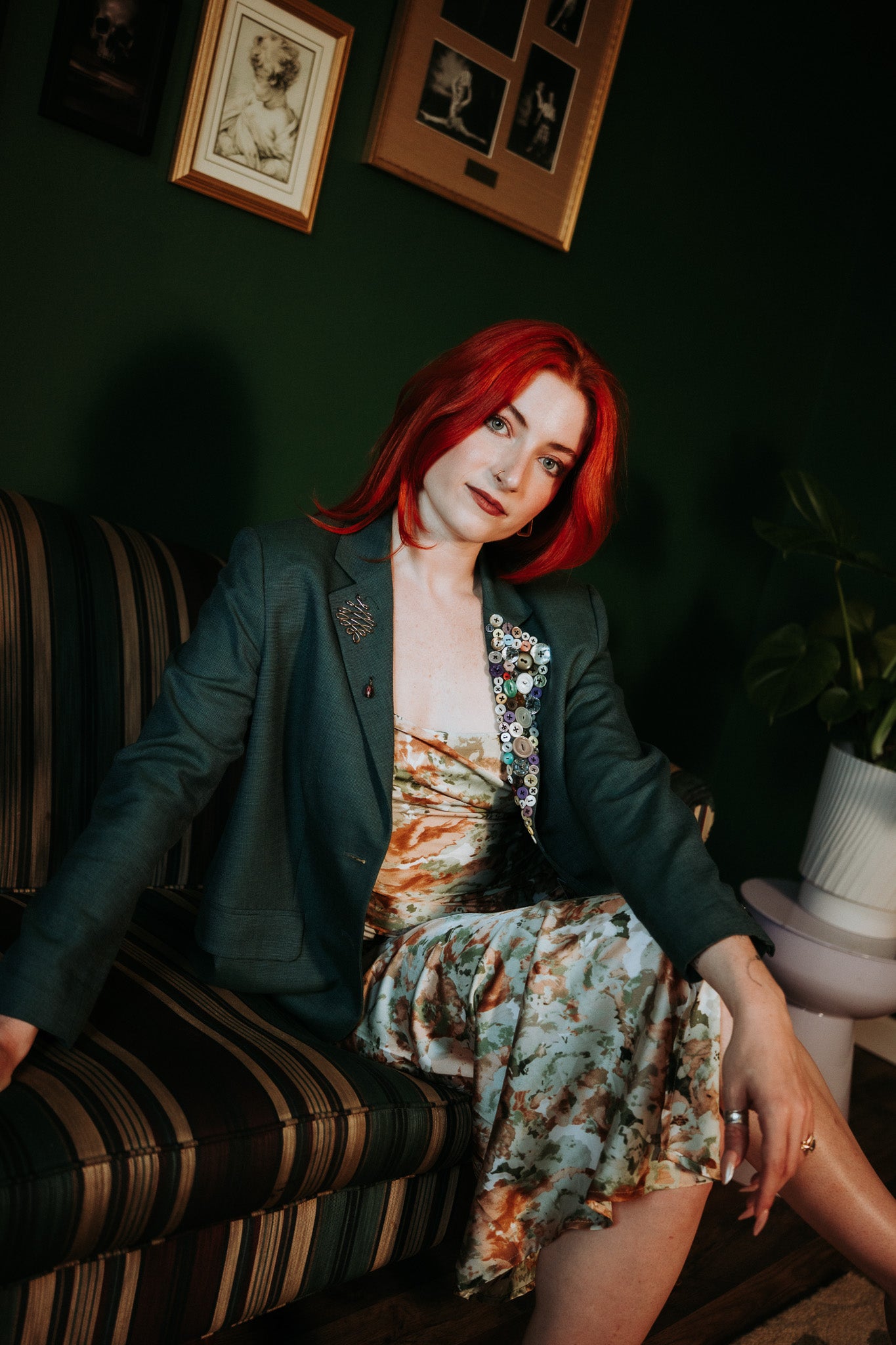 The Twelve Hour Button Blazer