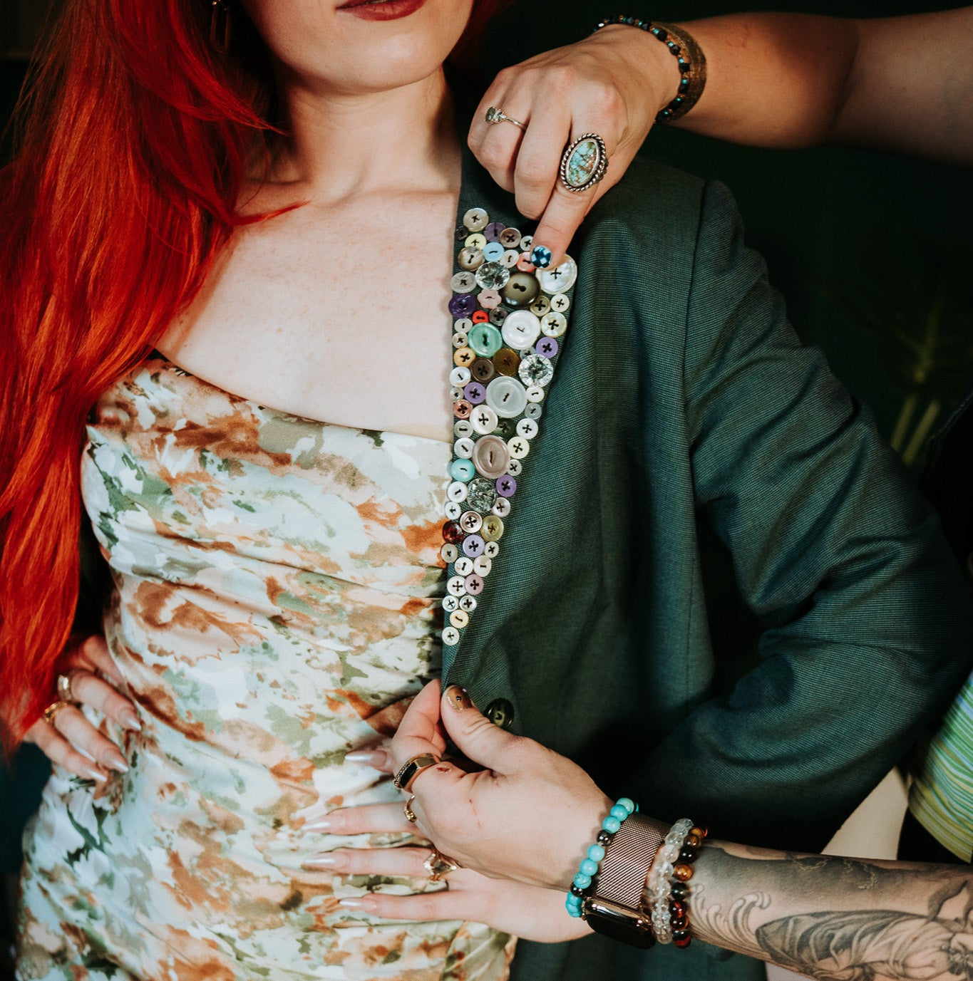 The Twelve Hour Button Blazer