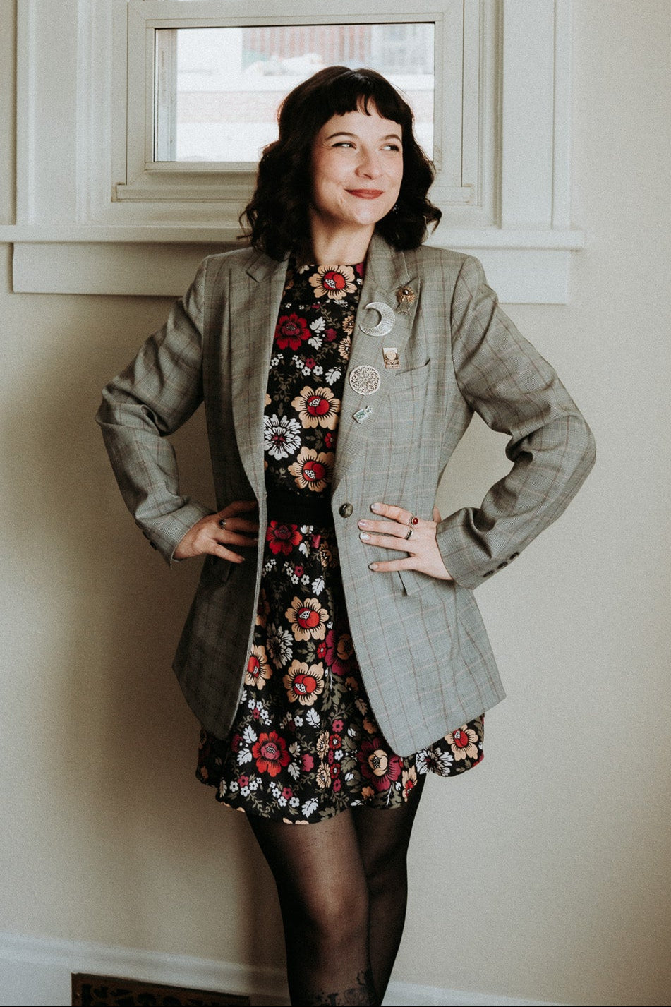 Patsy's Brooched Out Blazer