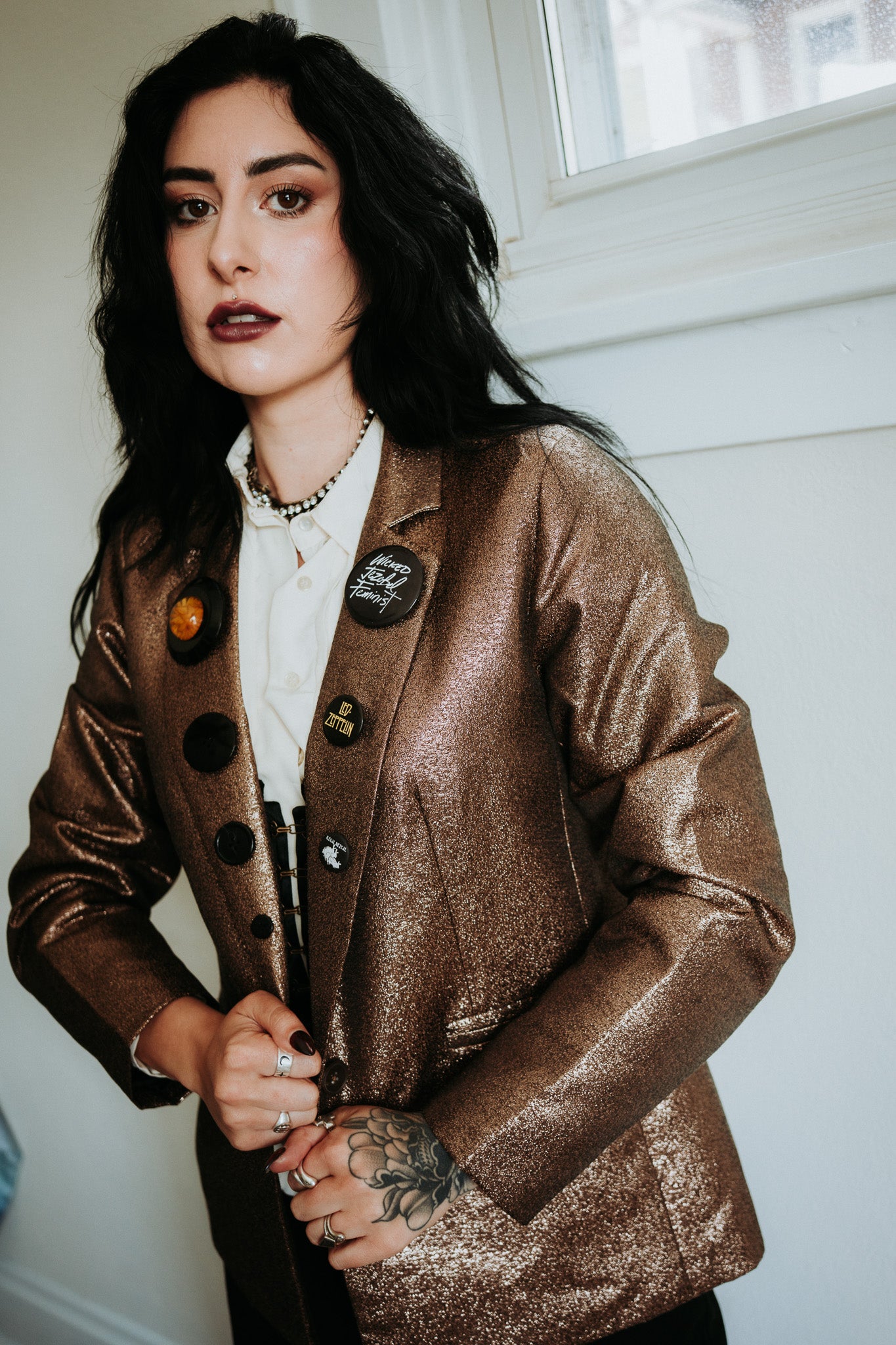 Bianca's Brooched Out Blazer