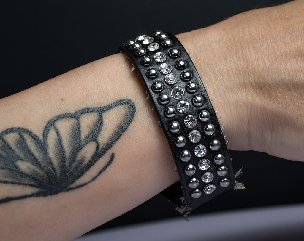 Rhinestone Studded Bracelet