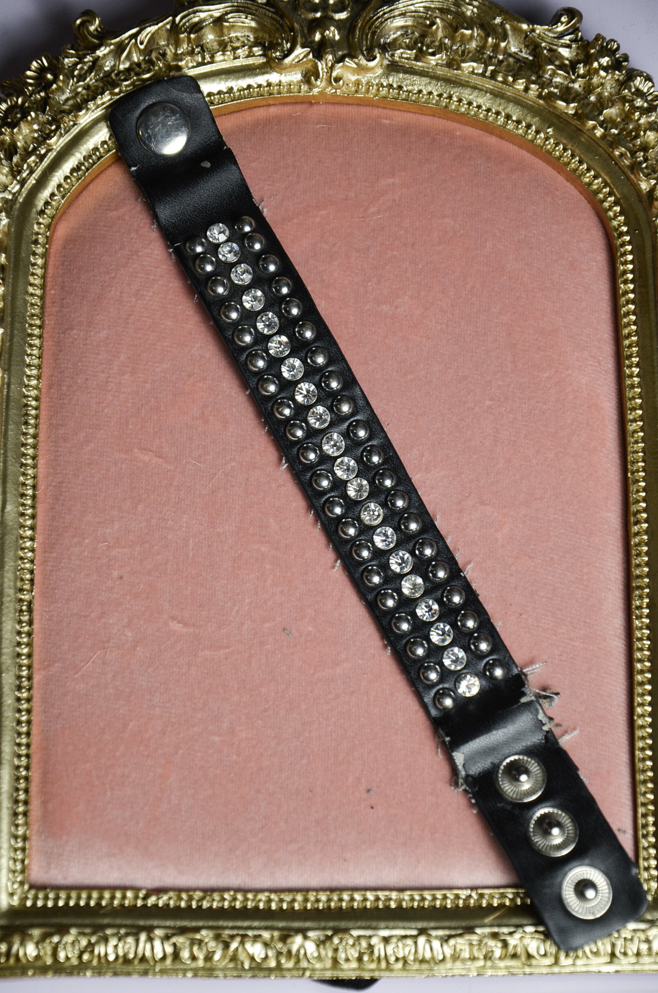 Rhinestone Studded Bracelet