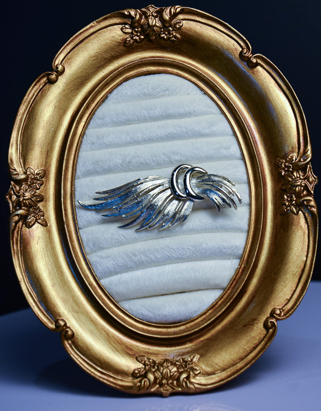 Silver Wing Brooch