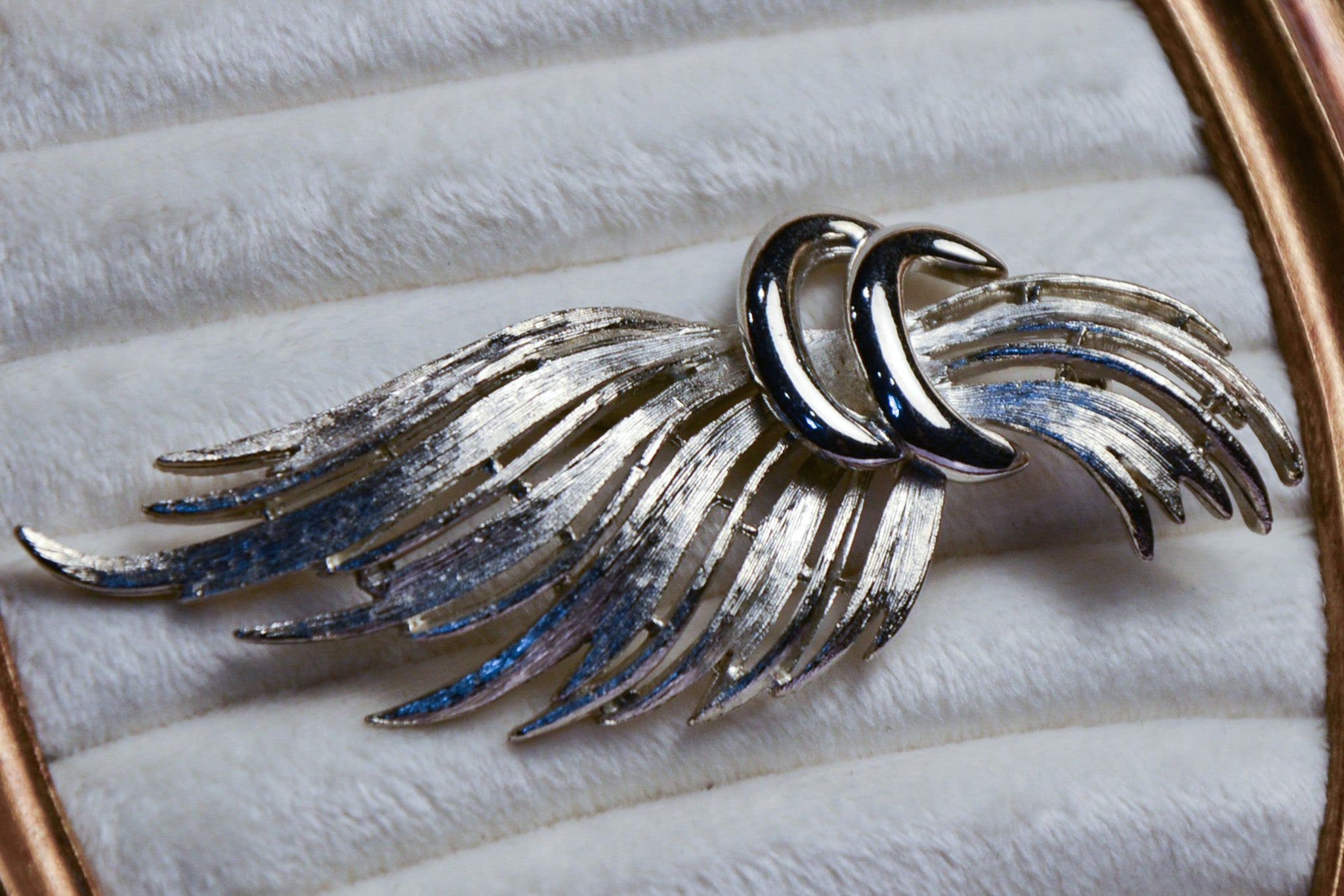 Silver Wing Brooch