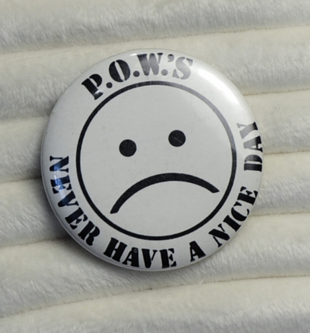 P.O.W.s NHAND Vintage Pin
