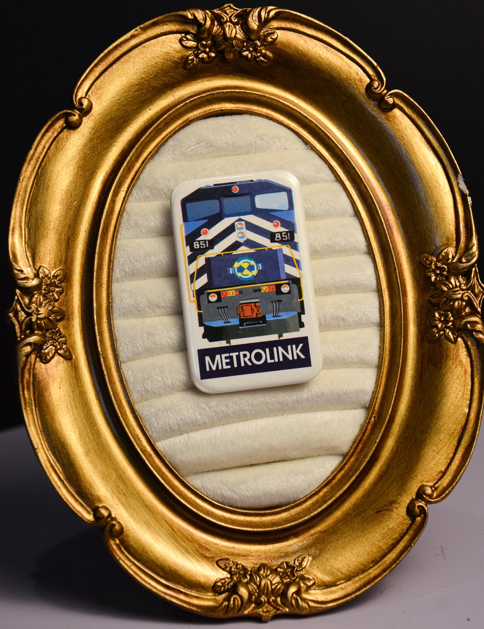 Vintage Metrolink Train Pin