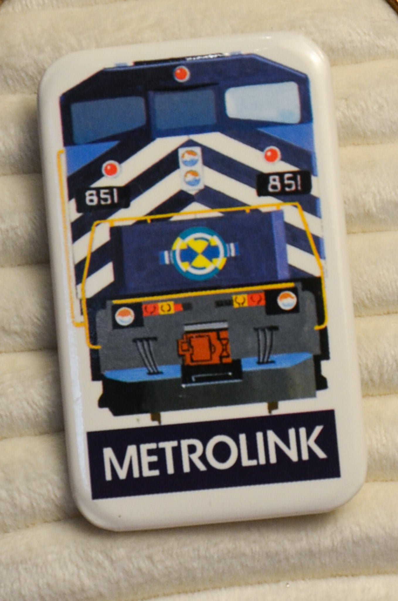 Vintage Metrolink Train Pin