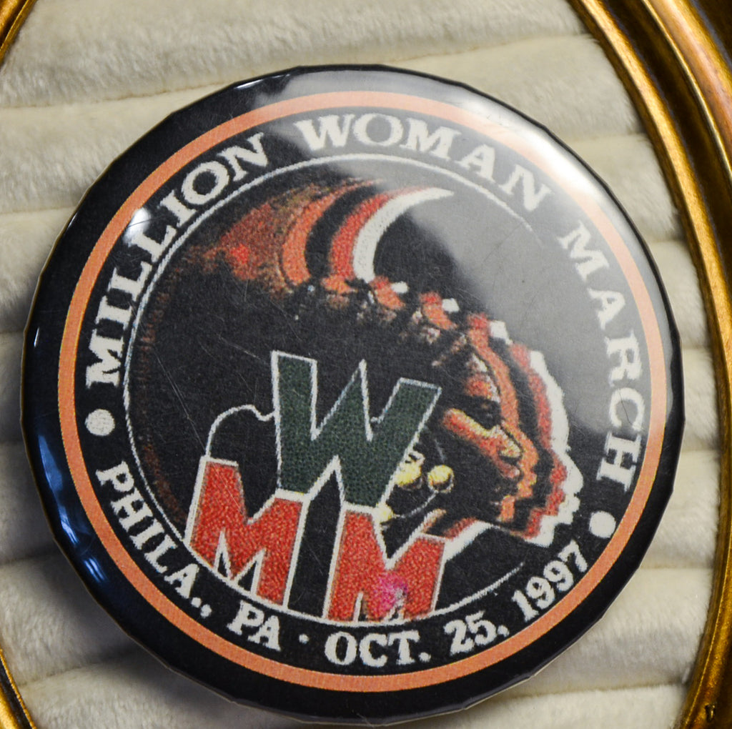 Million Woman March 1997 Pin