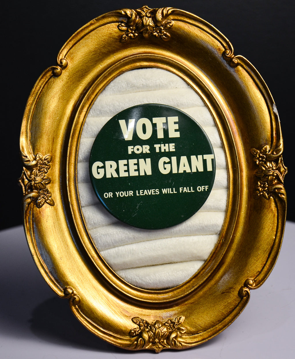 1960s Vote For The Green Giant Pin