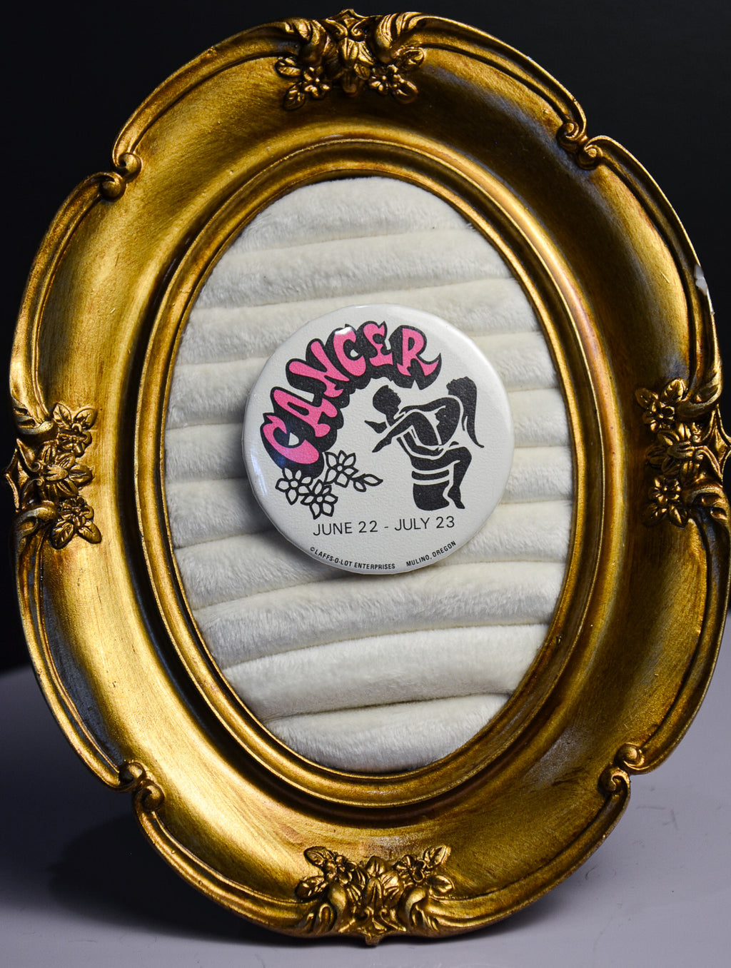 Vintage Cancer Zodiac Pin