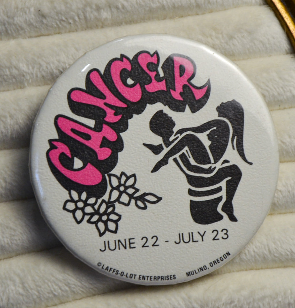 Vintage Cancer Zodiac Pin