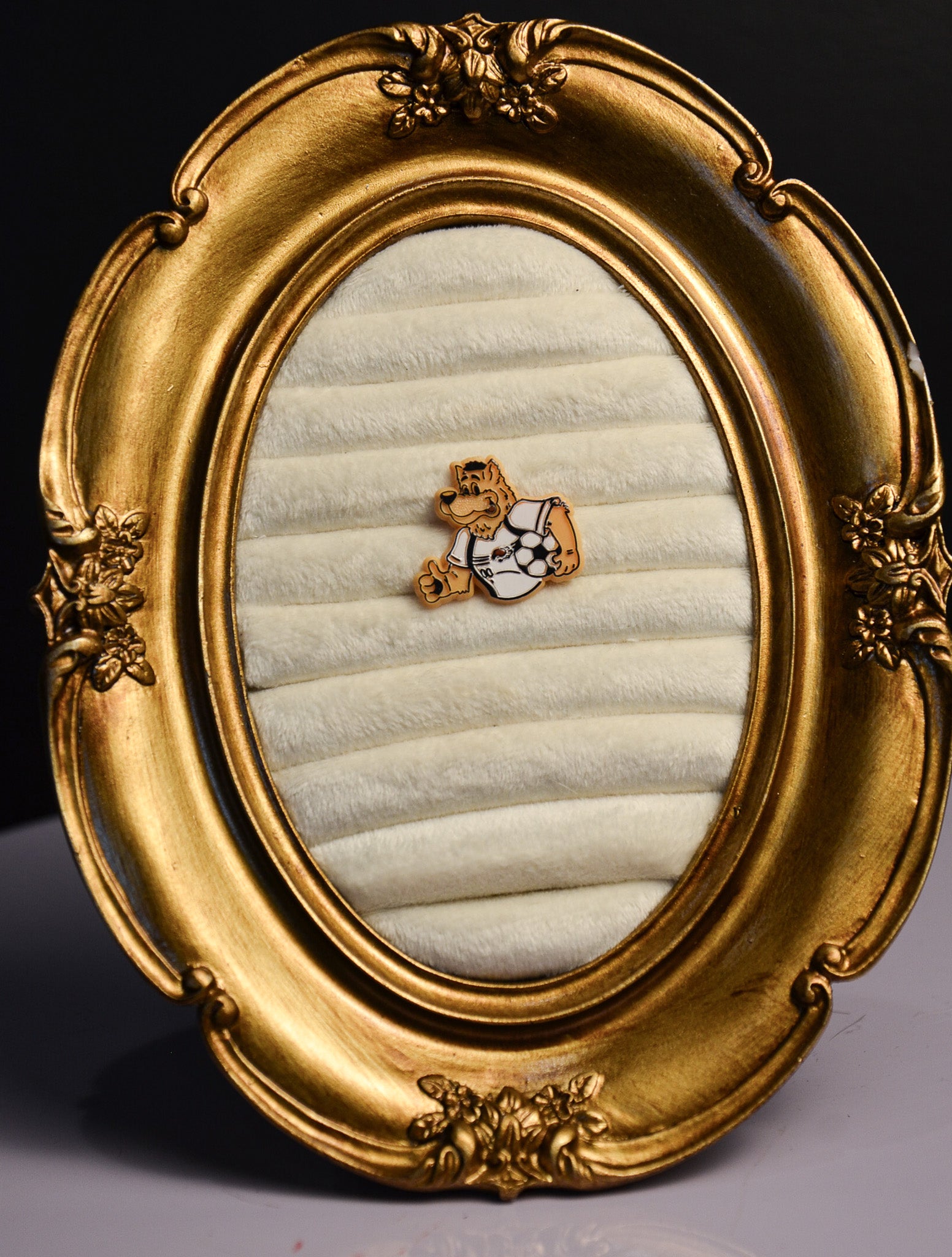 Soccer Bear Pin