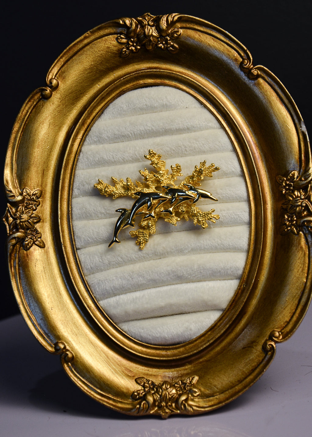 Leaping Dolphin Brooch
