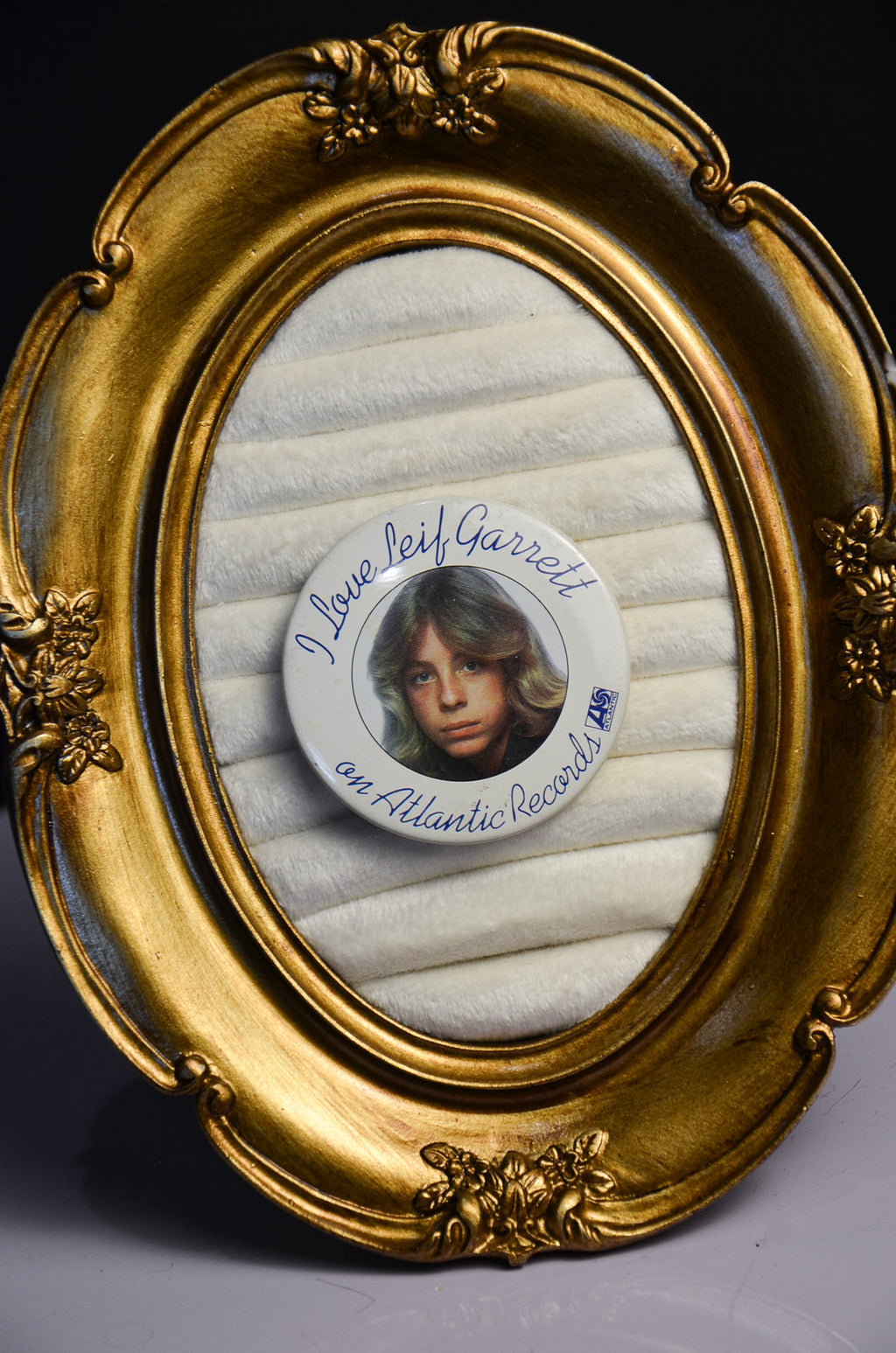 I Love Lief Garrison Vintage Pin