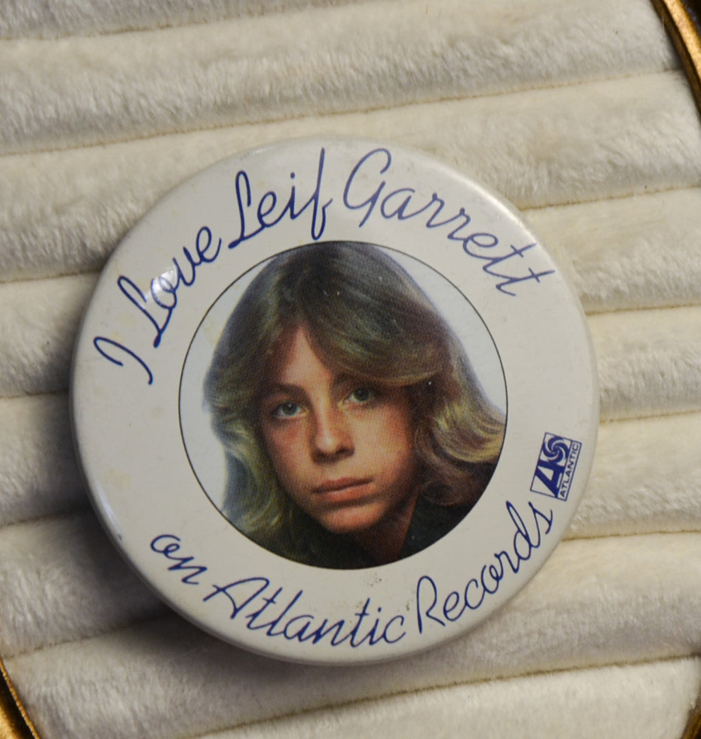I Love Lief Garrison Vintage Pin