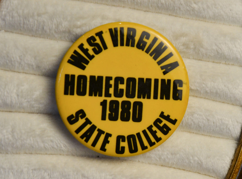 West Virginia State Homecoming 1980 Pin