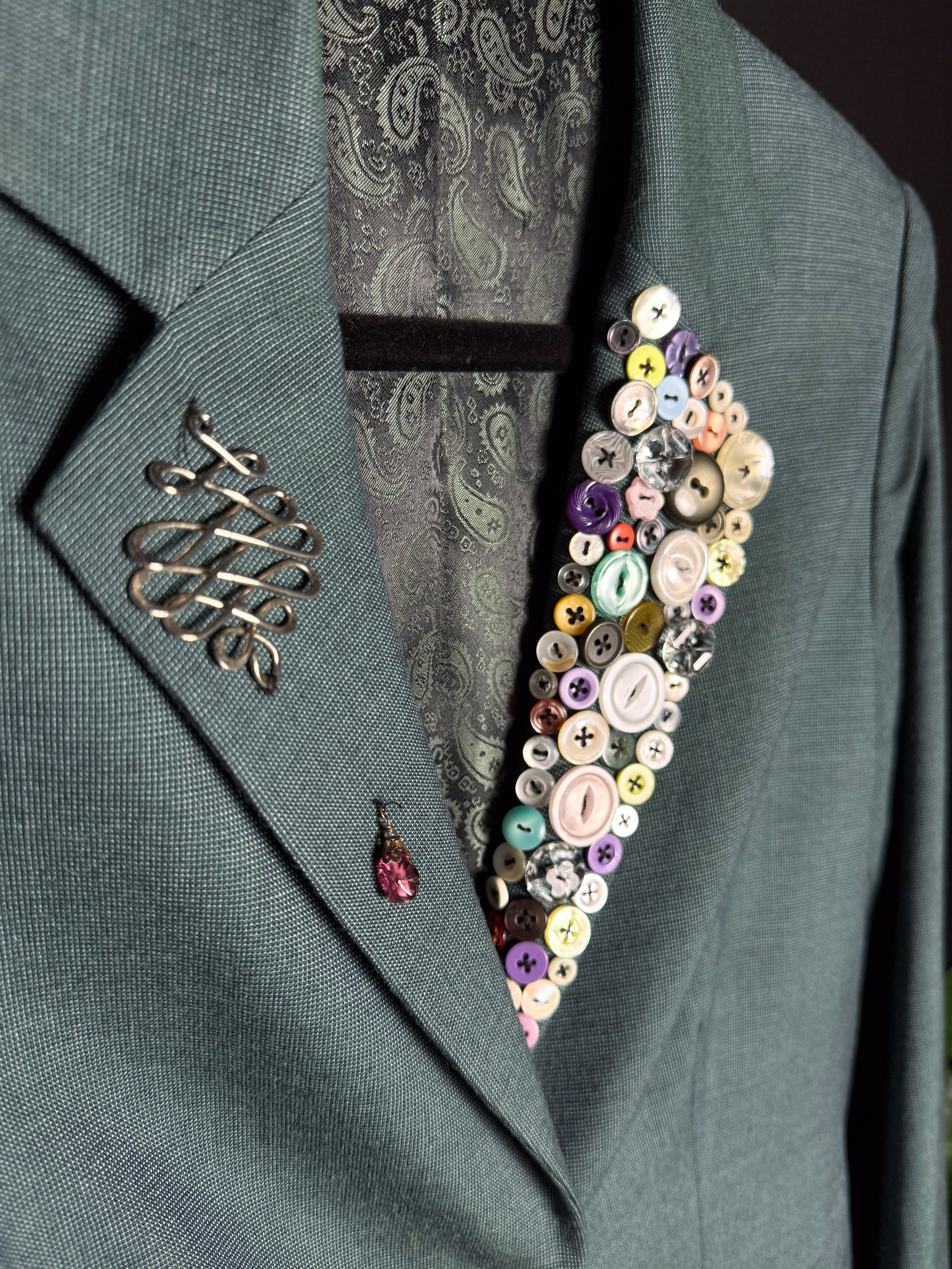 The Twelve Hour Button Blazer