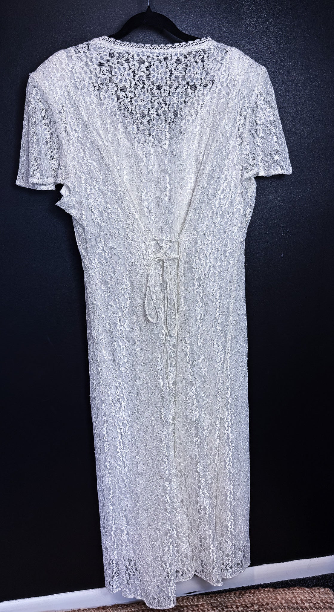 Mckinnlee's Vintage White Lace Dress
