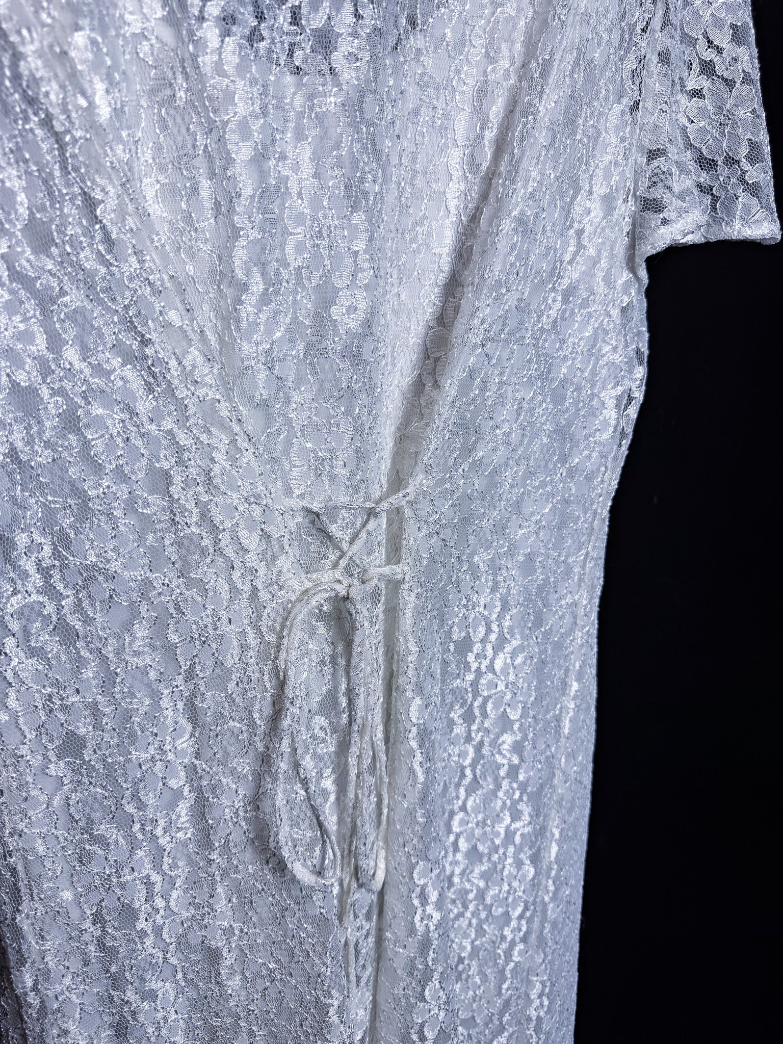 Mckinnlee's Vintage White Lace Dress
