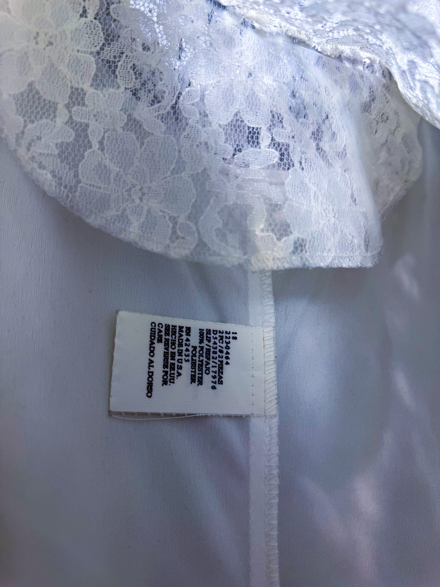 Mckinnlee's Vintage White Lace Dress