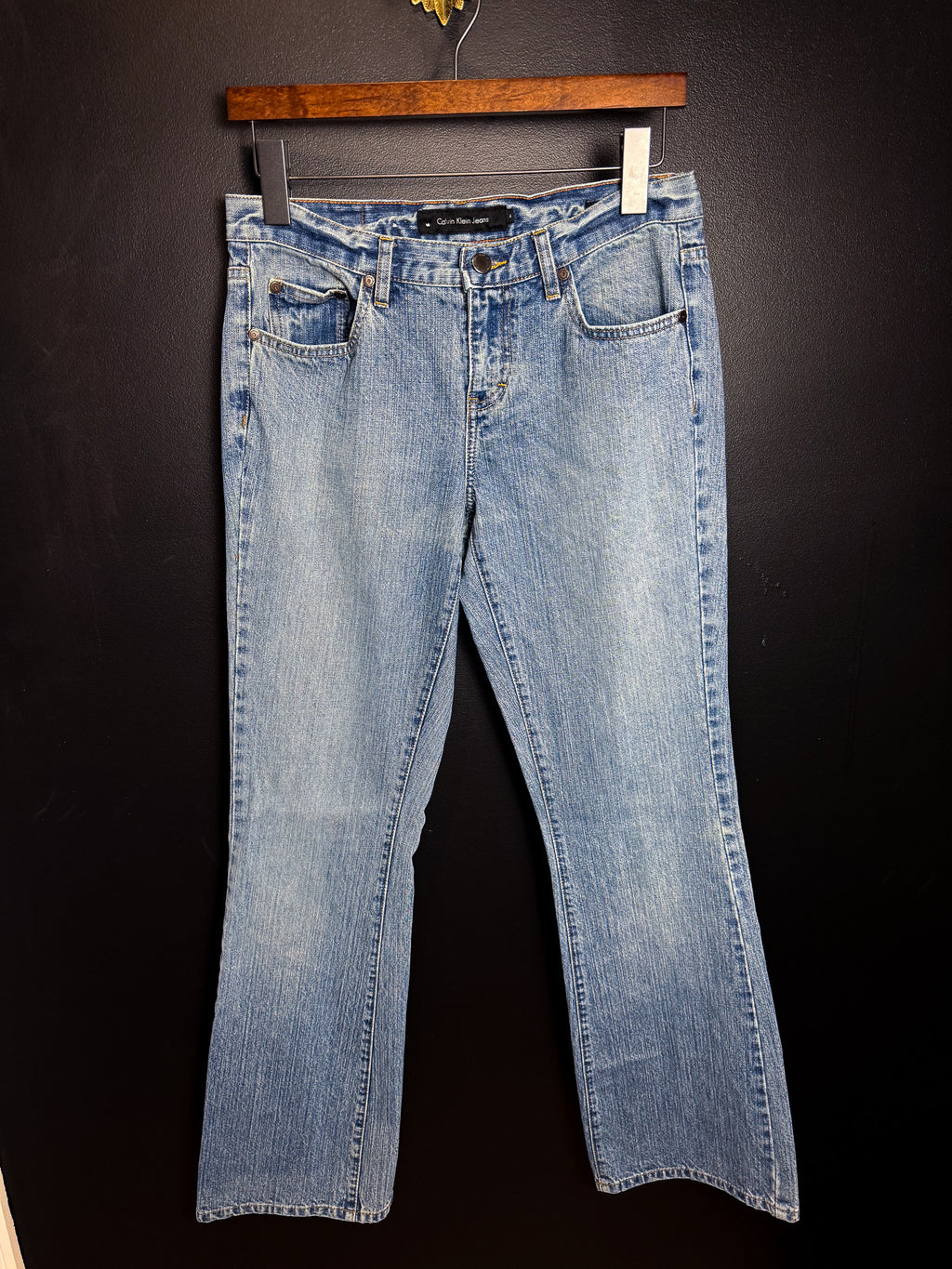 Y2K Calvin Klein Low Rise Flare Jeans
