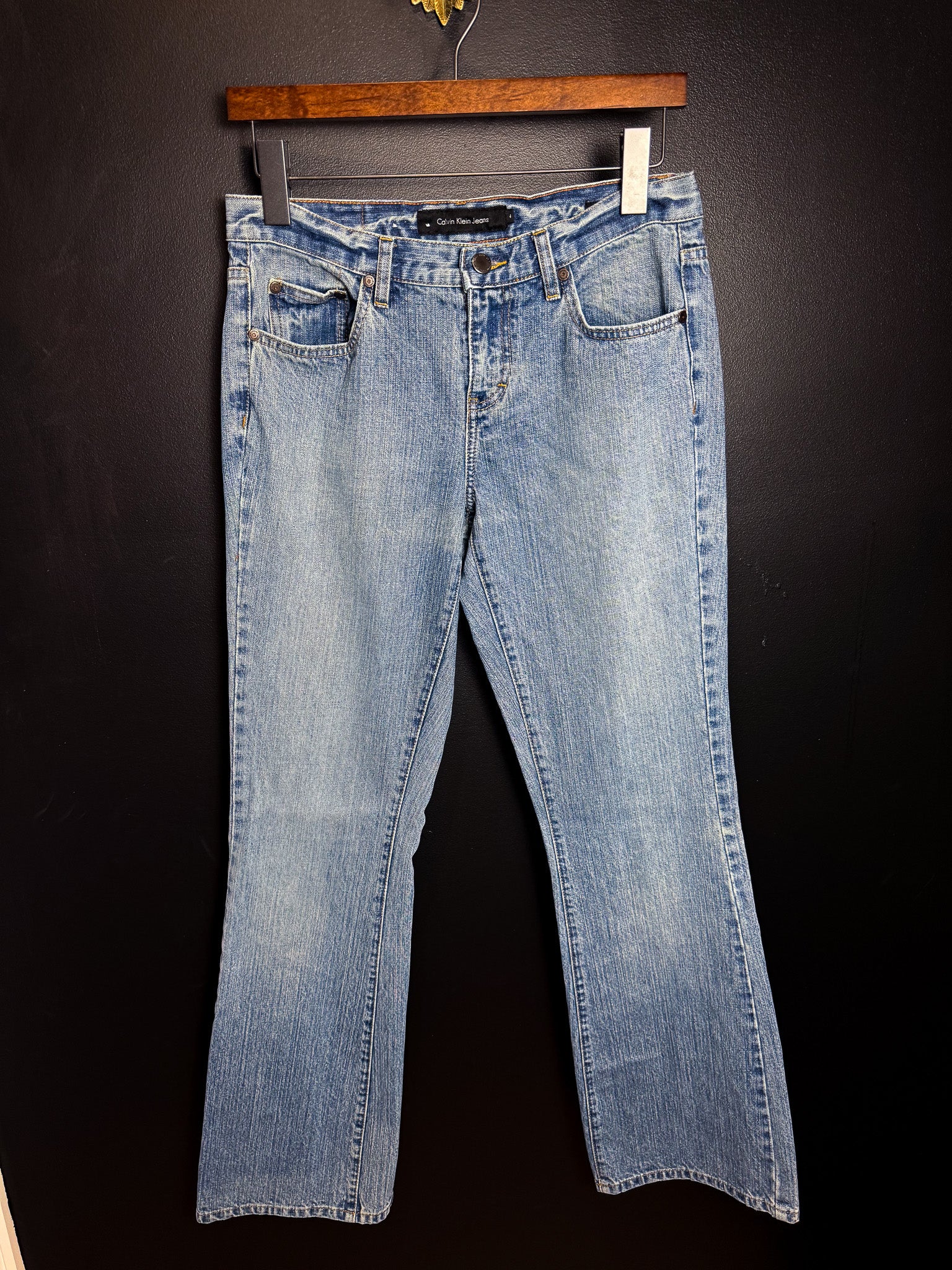 Y2K Calvin Klein Low Rise Flare Jeans