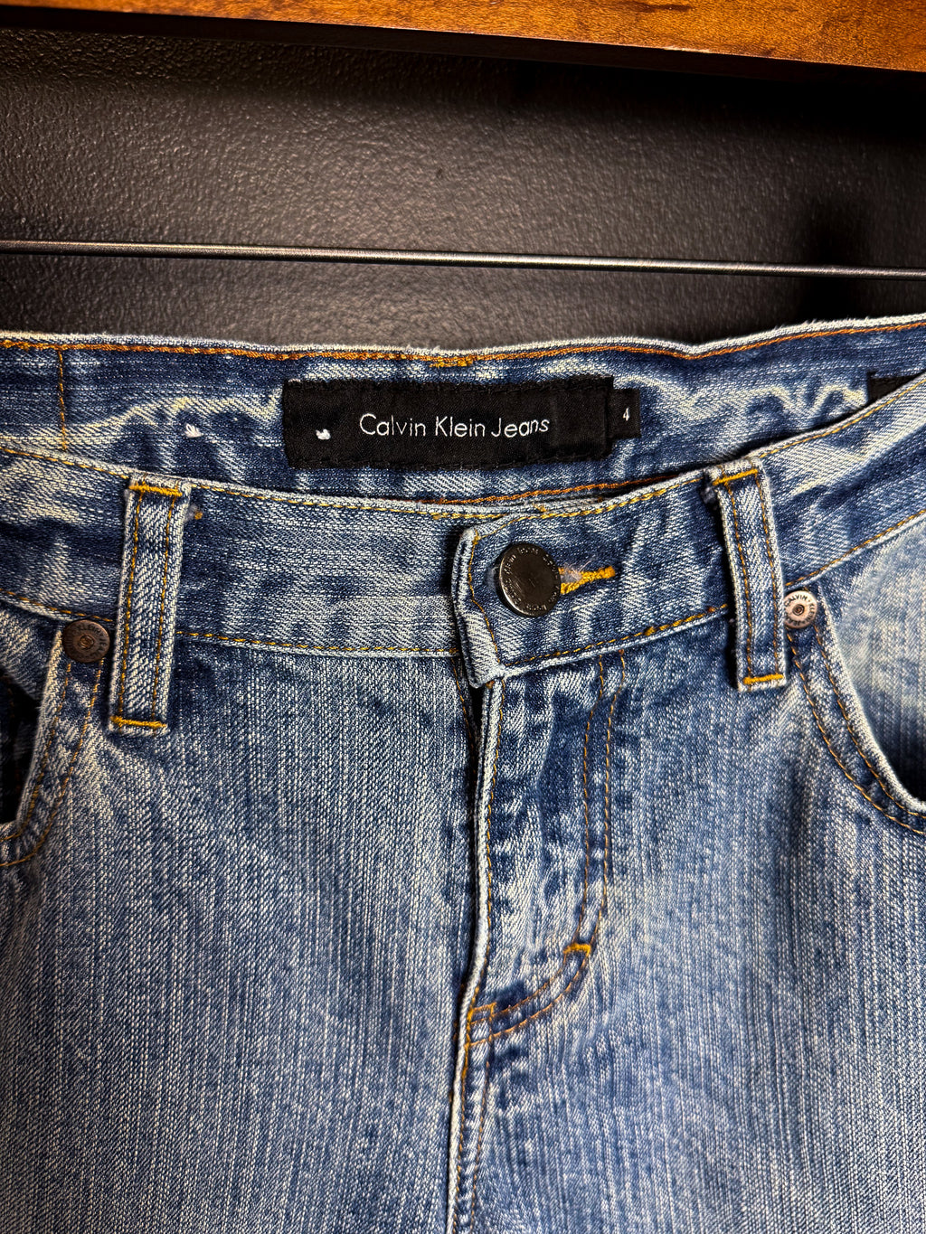 Y2K Calvin Klein Low Rise Flare Jeans
