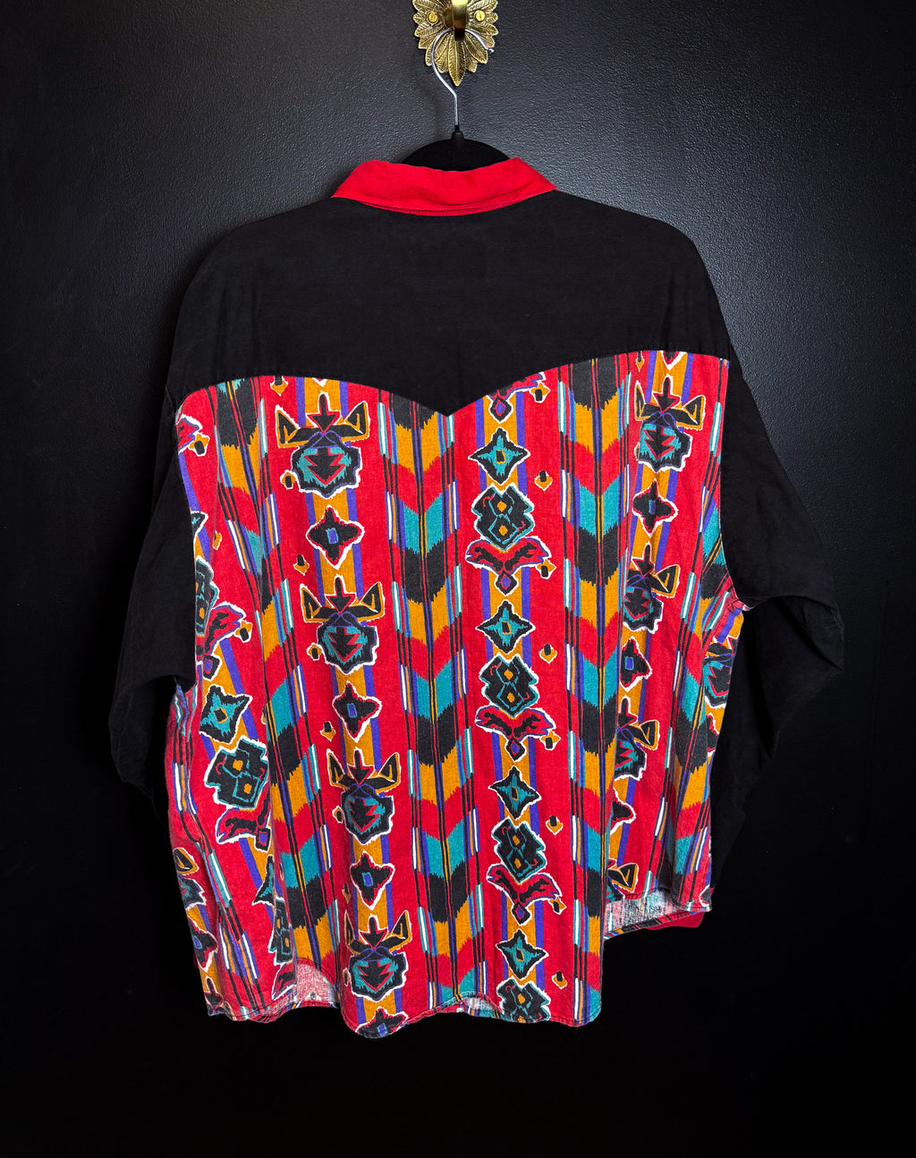 80's PanHandle Slim Western Printed Button Up