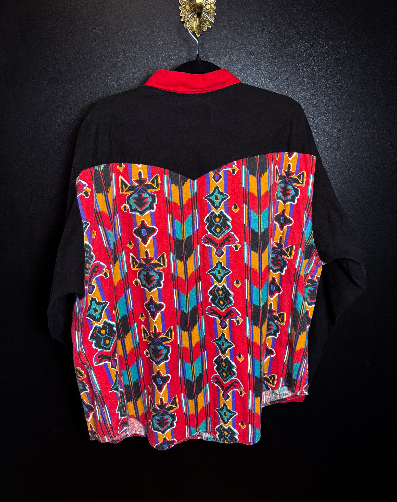 80's PanHandle Slim Western Printed Button Up