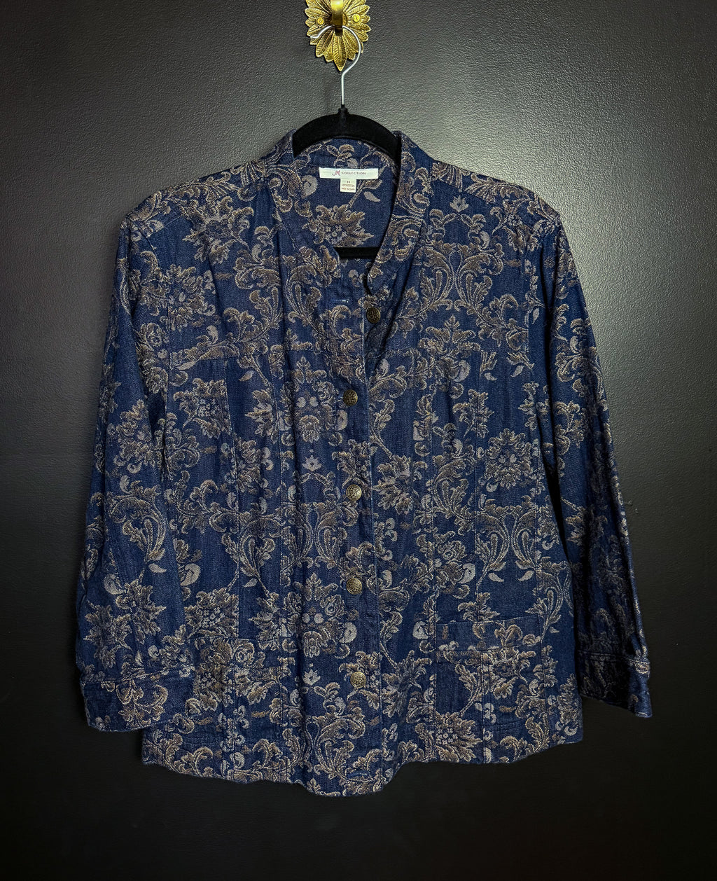Paisley Denim Jacket
