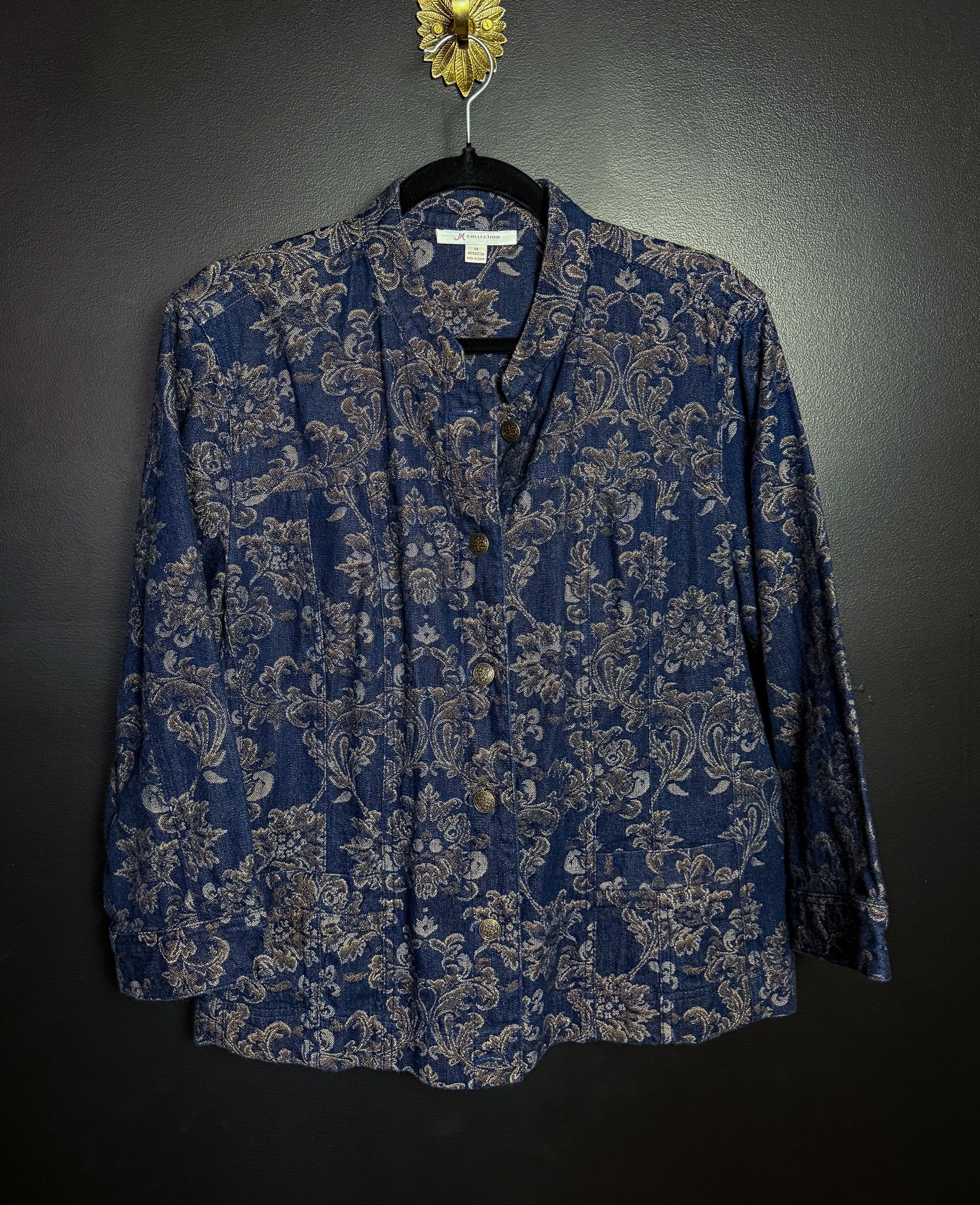 Paisley Denim Jacket