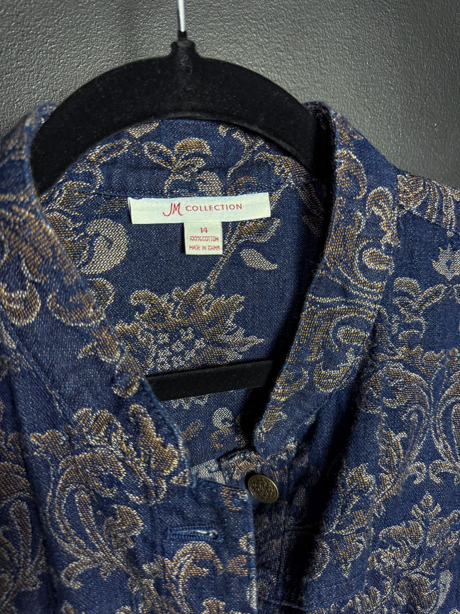 Paisley Denim Jacket