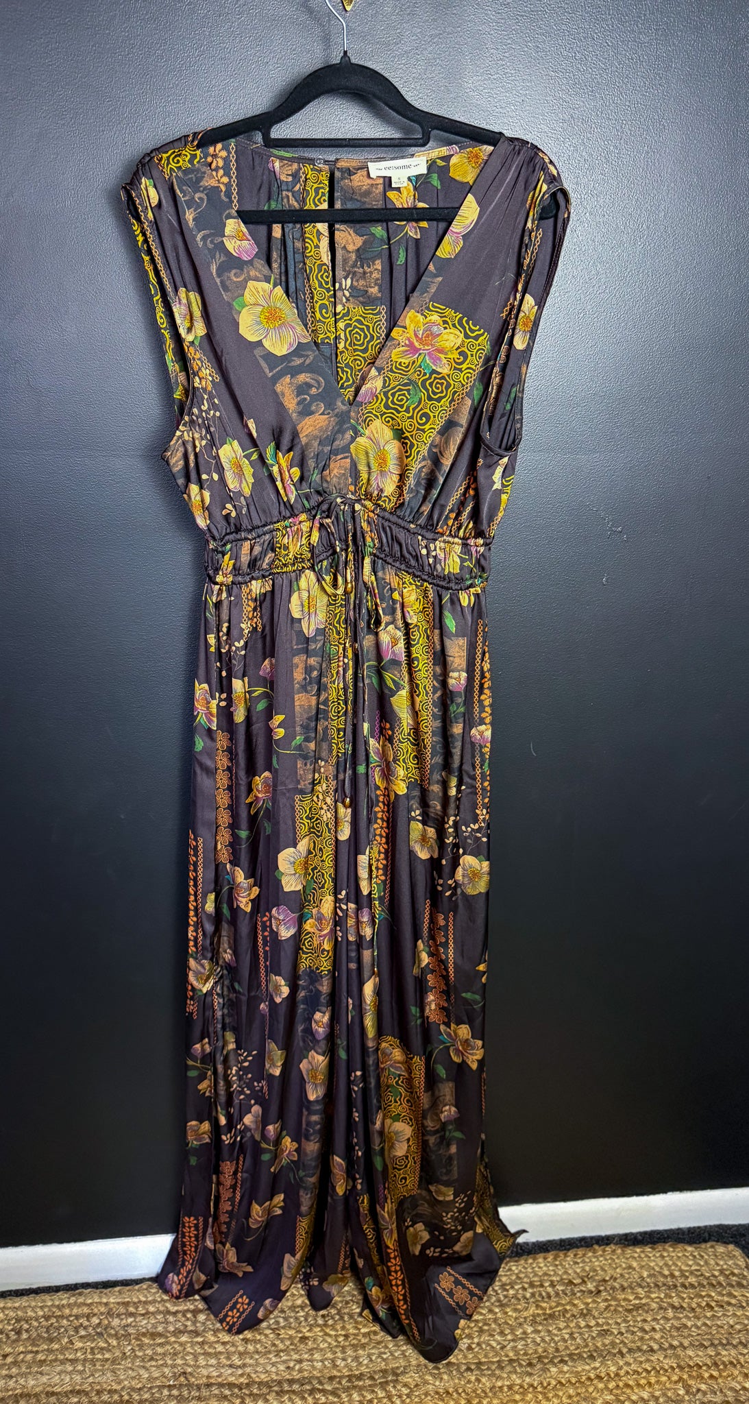 Earthy Floral Jumpsuit