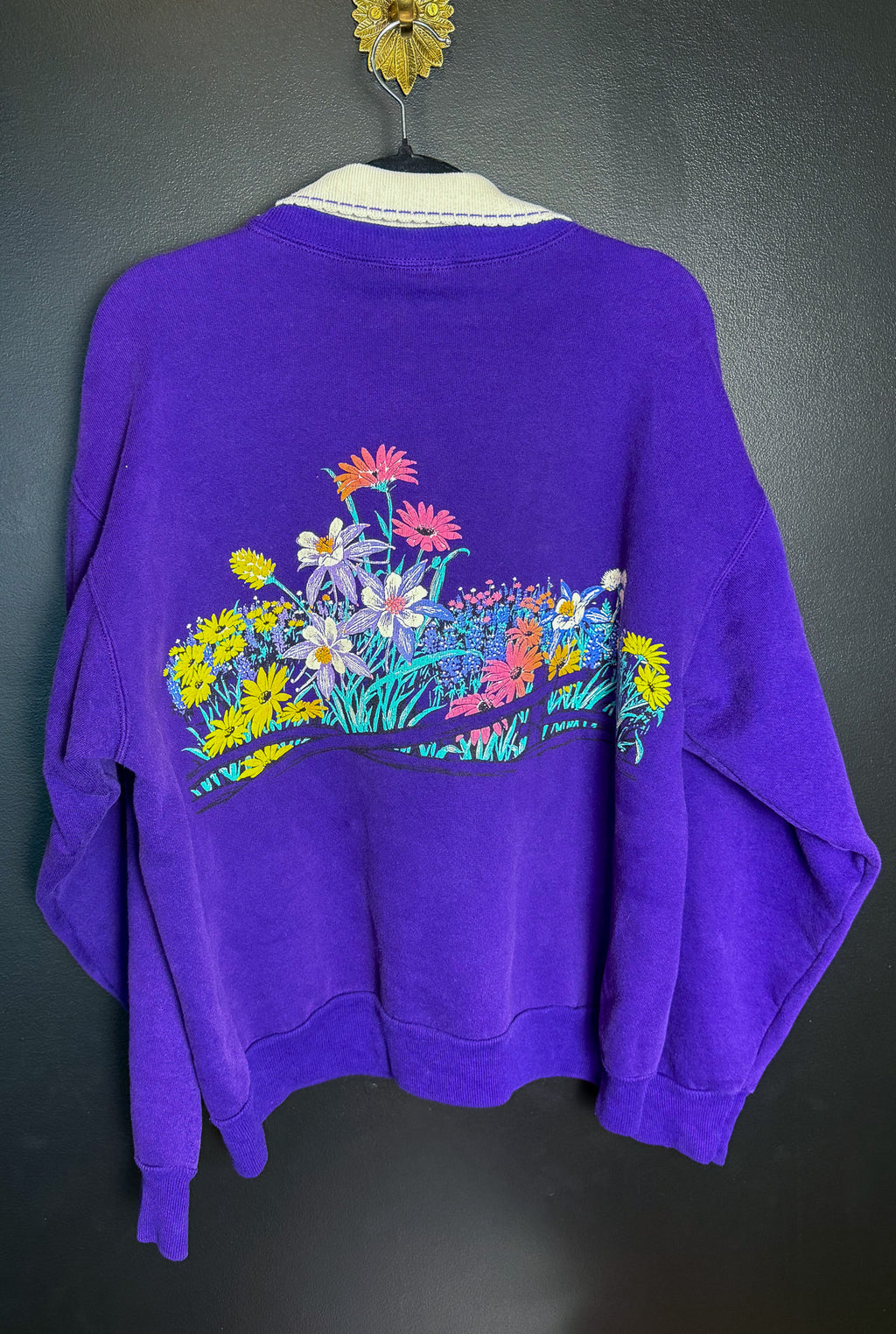 Vintage Morning Sun Collared Crewneck