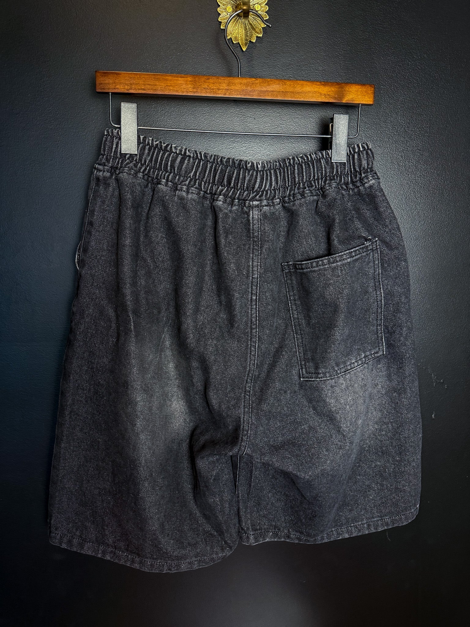 Distressed Denim Jorts