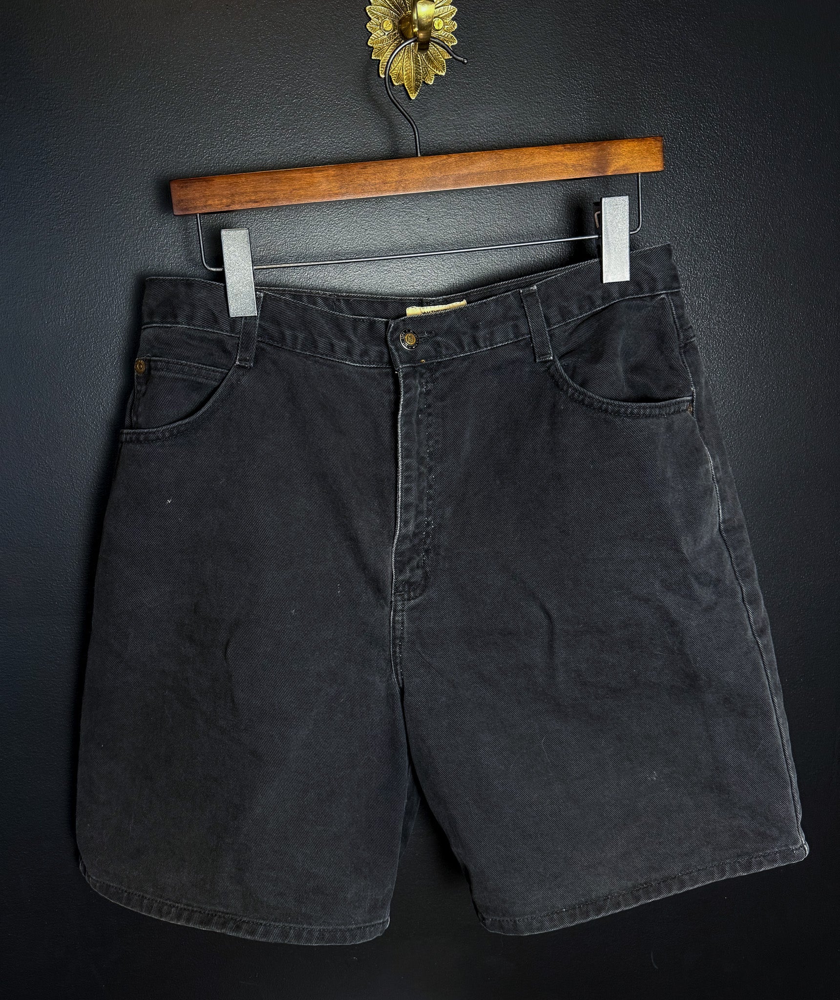 St.Johns Bay Black Denim Jorts