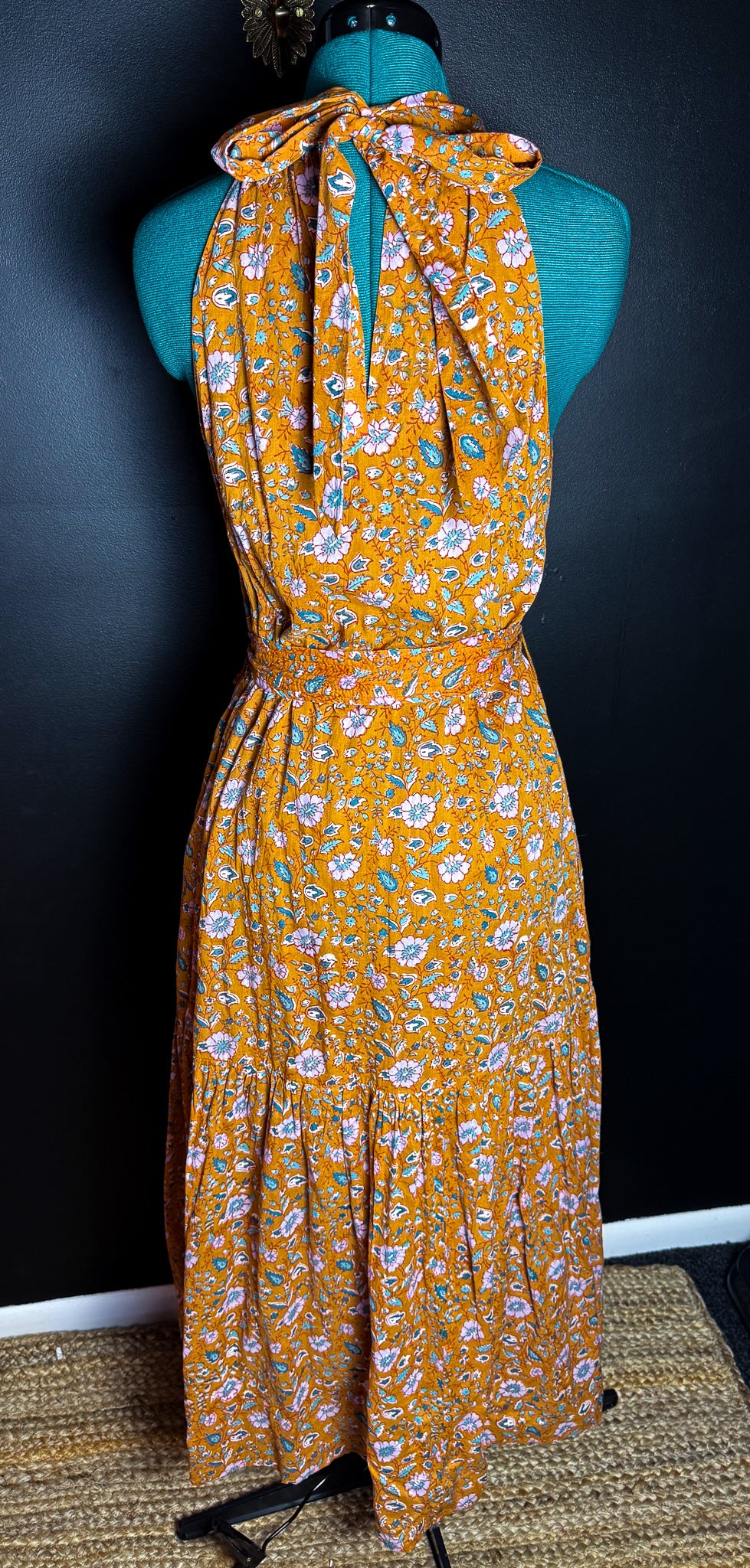 Cleobella Wilder Orange Summer Maxi