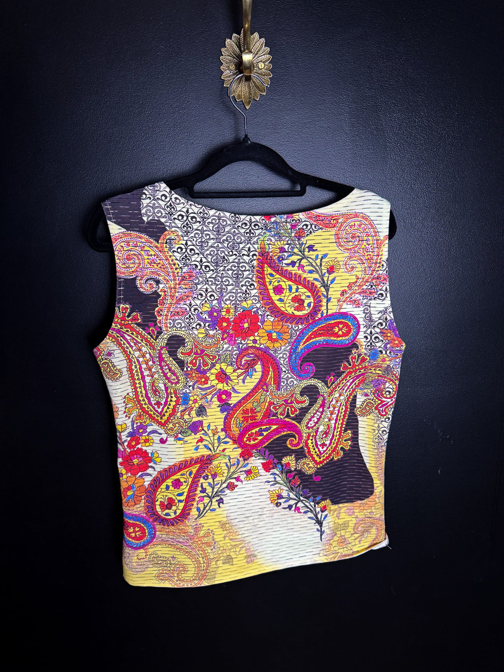 Asymmetrical Paisley Tank