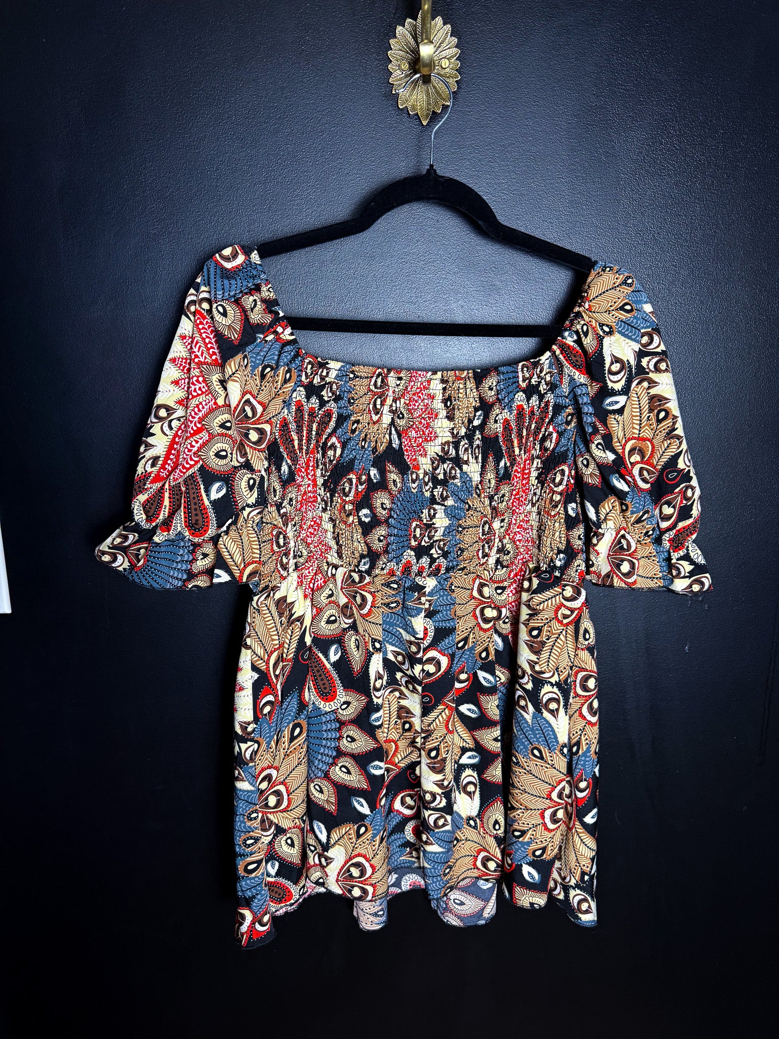 Multicolor Paisley Blouse