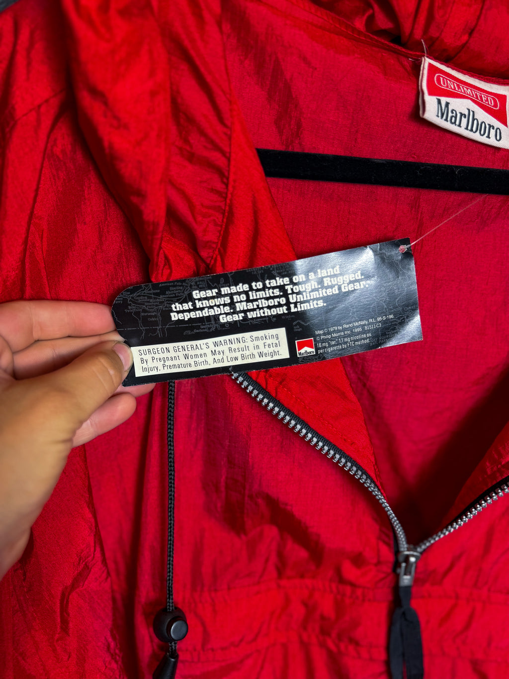 Vintage Marlboro Windbreaker