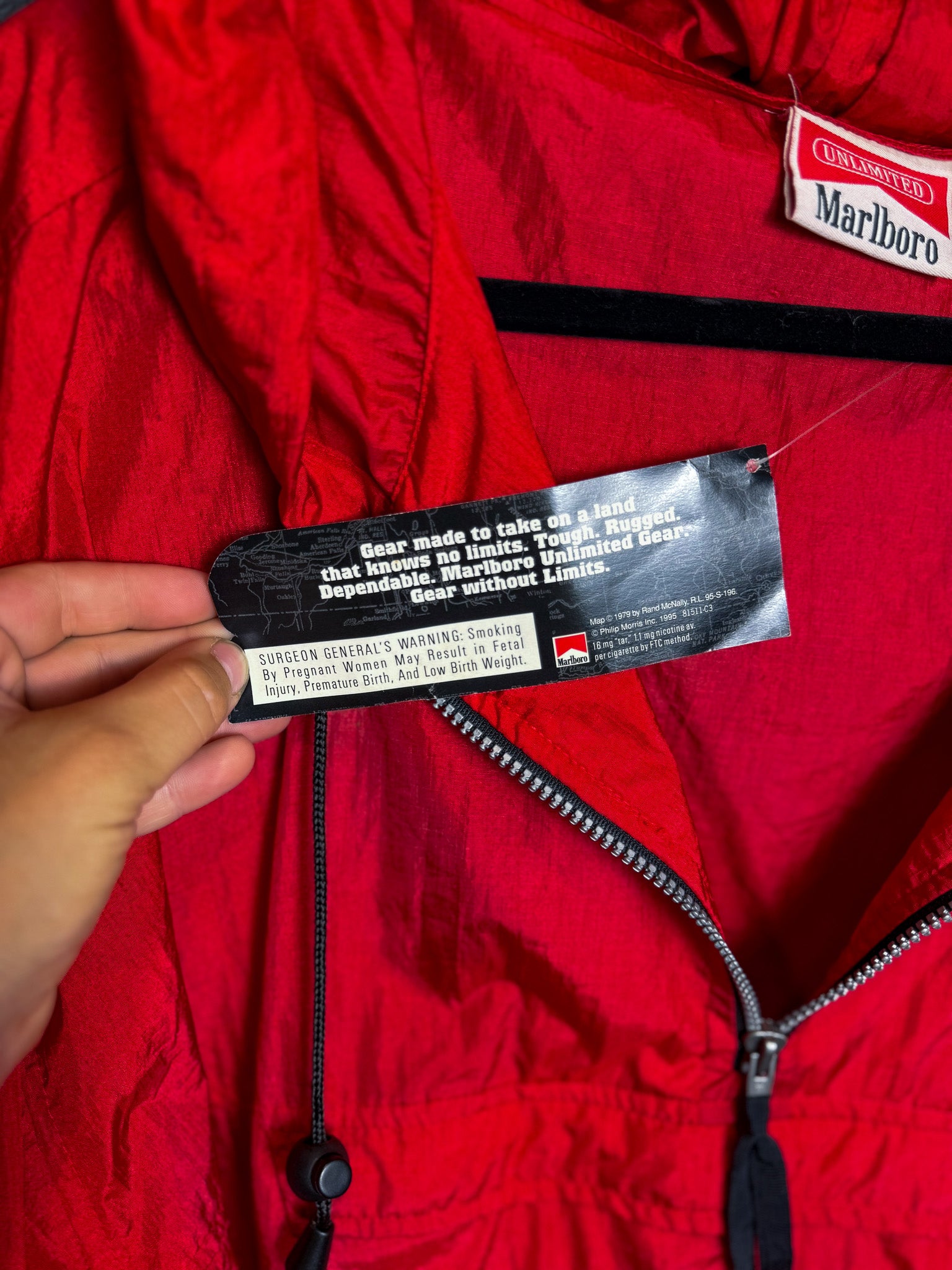 Vintage Marlboro Windbreaker