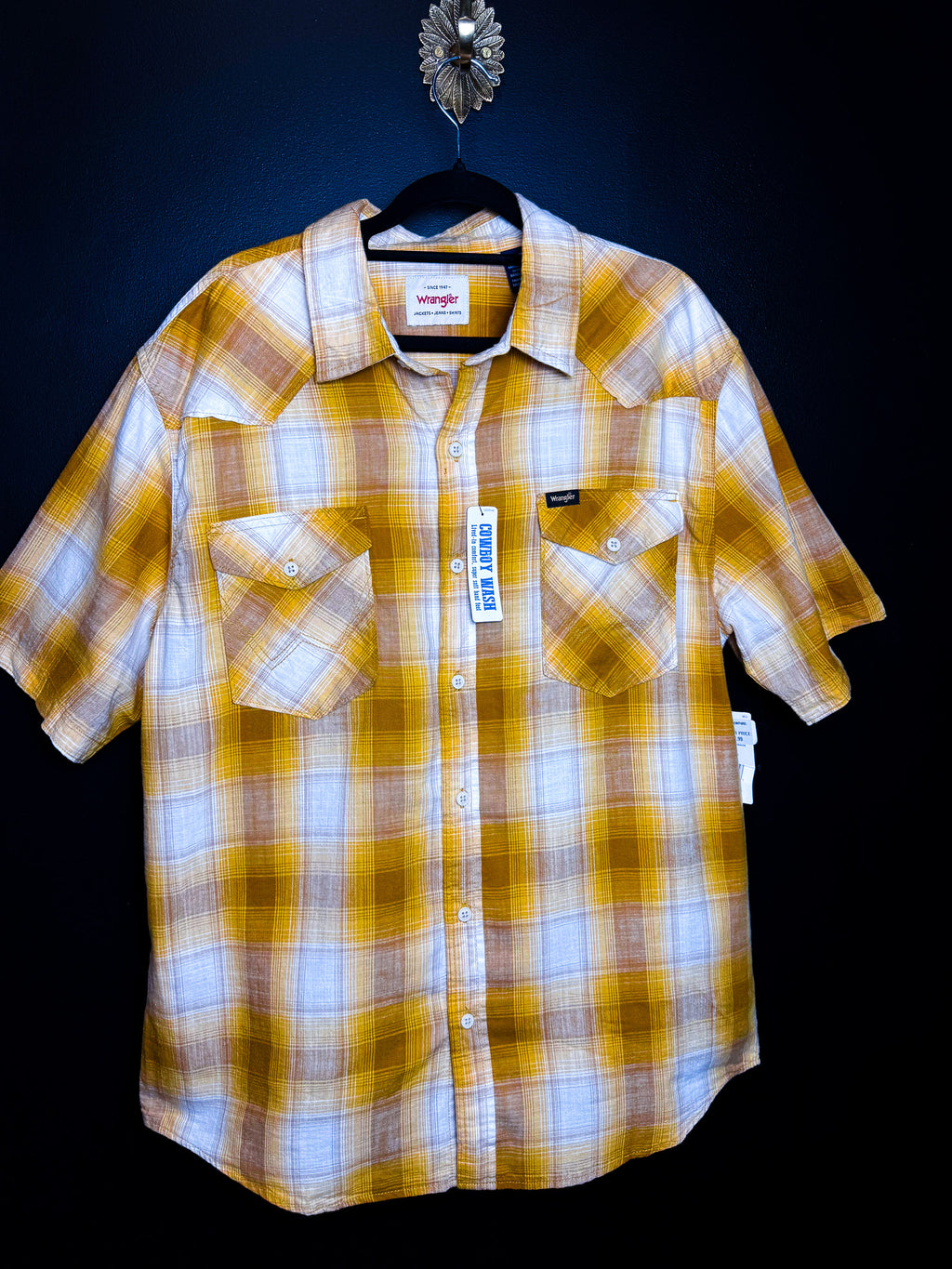 Wrangler Short Sleeve Button Down