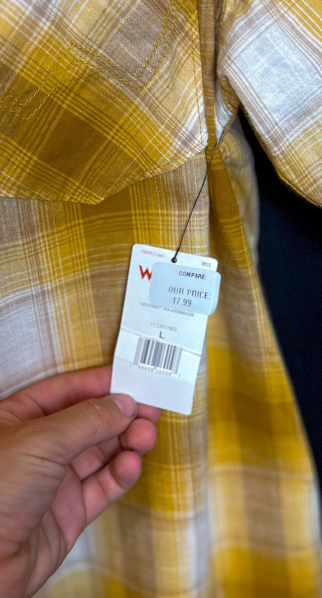 Wrangler Short Sleeve Button Down