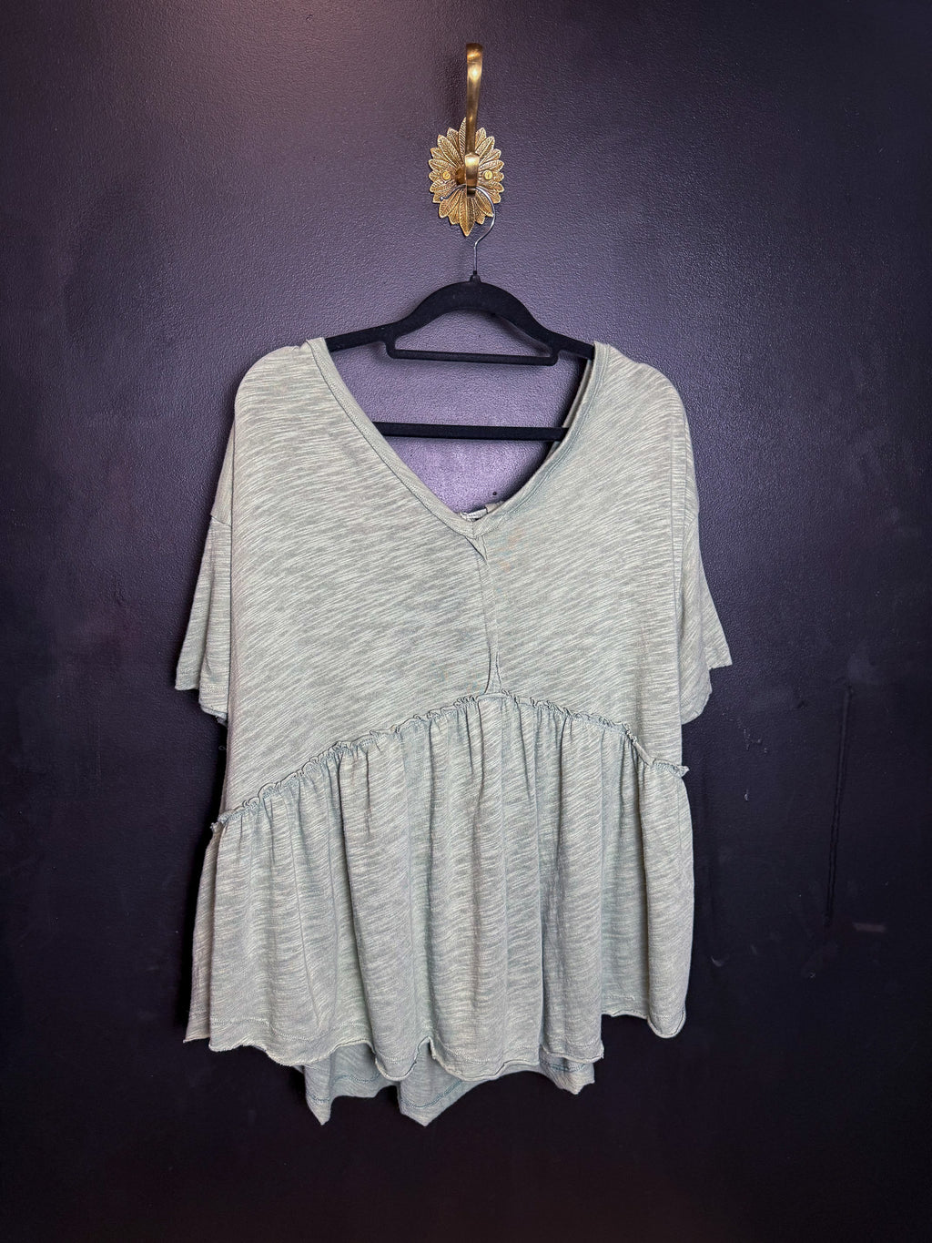 AE Sage Green Babydoll T