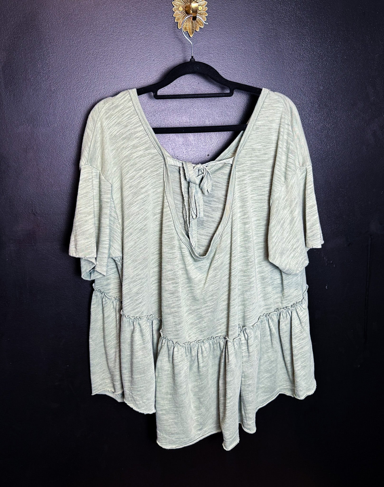 AE Sage Green Babydoll T