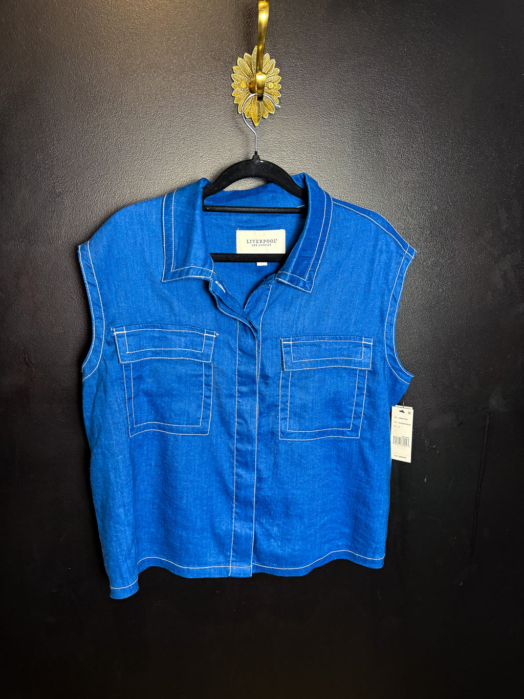 Liverpool LA Denim Cutoff