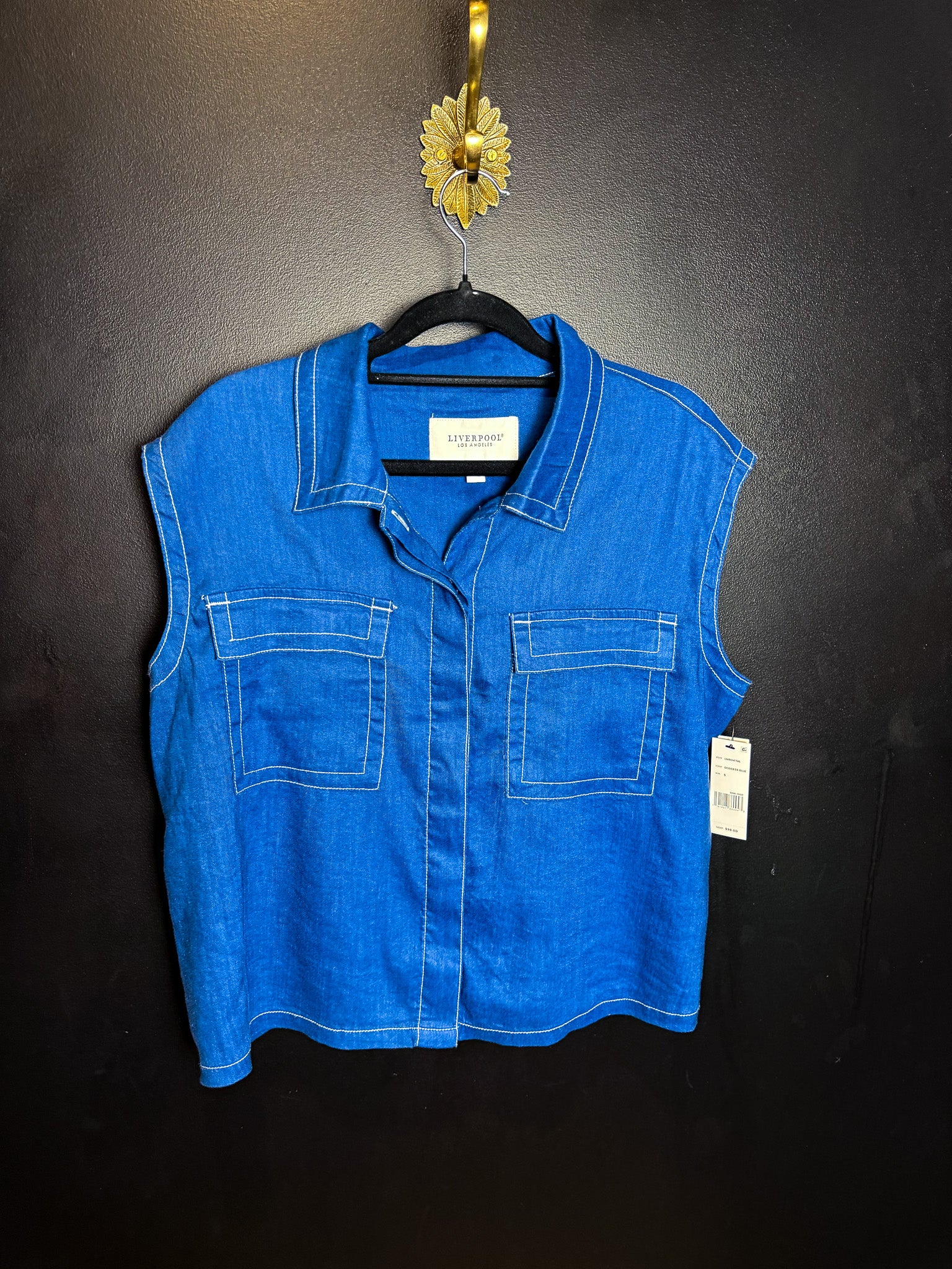Liverpool LA Denim Cutoff