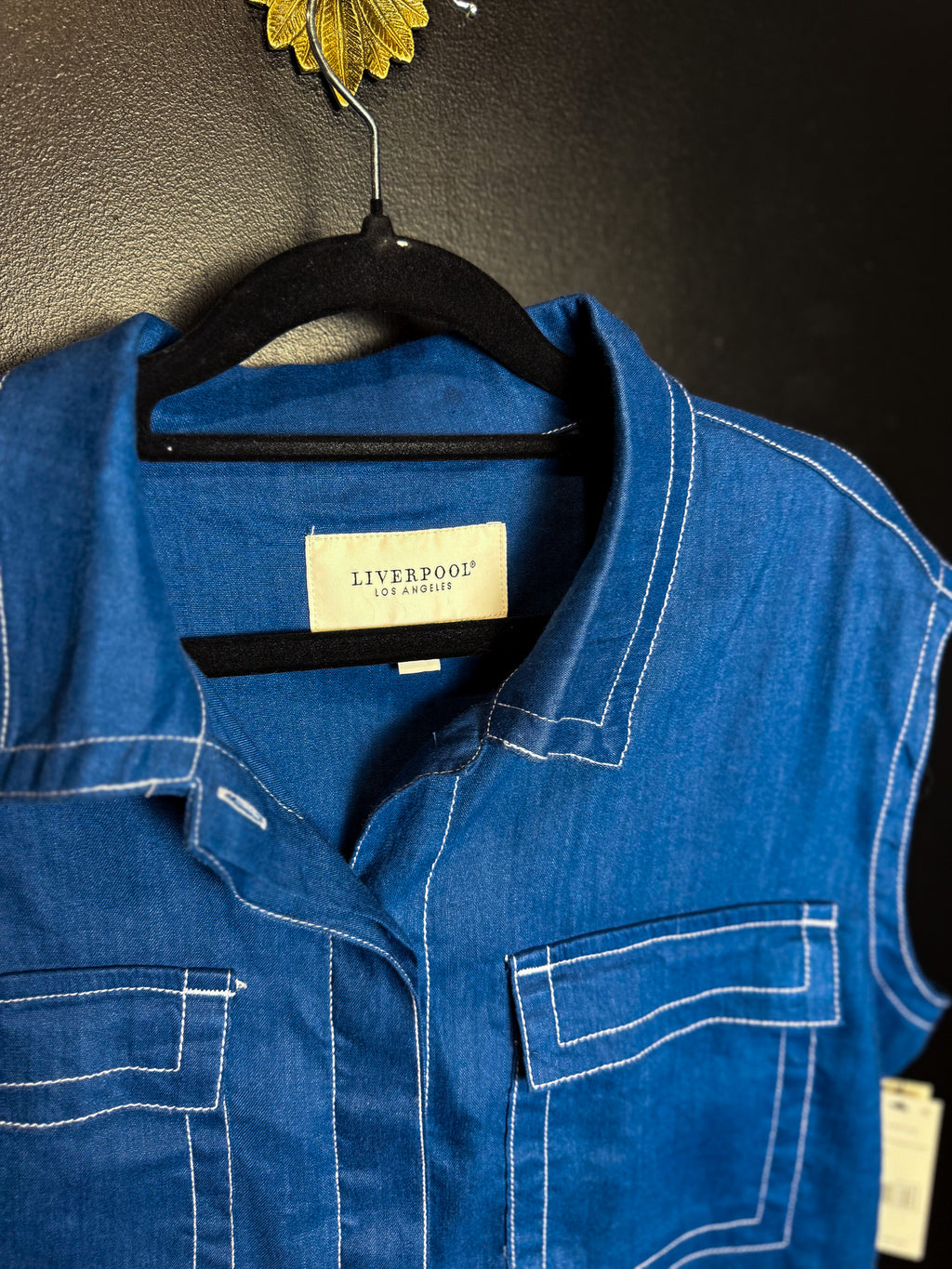 Liverpool LA Denim Cutoff