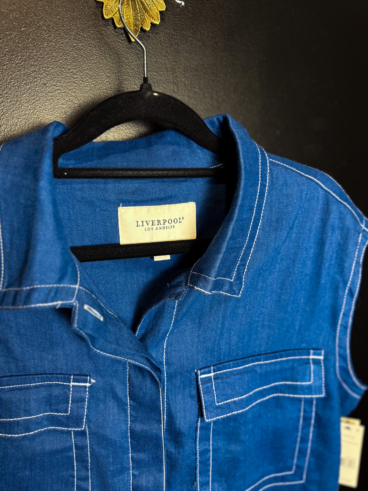 Liverpool LA Denim Cutoff